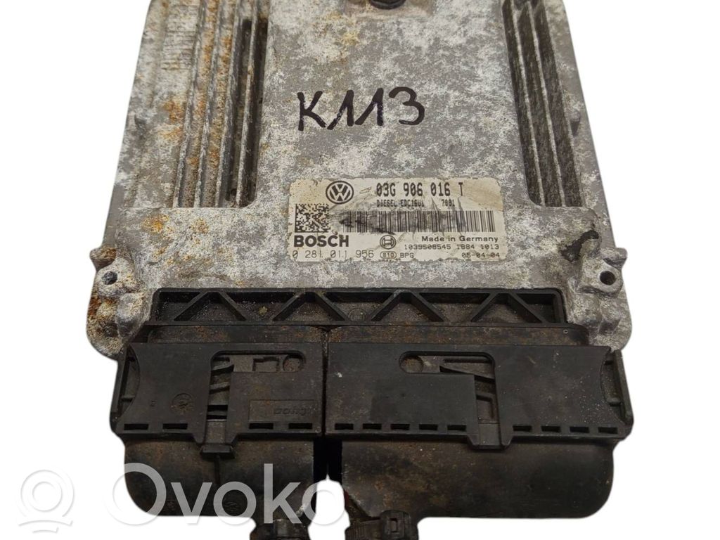 Engine control unit/module   03G906016T,1039S08545,0281011956