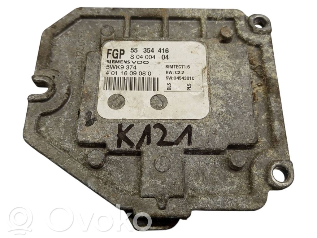 Opel Vectra C Engine control unit/module 