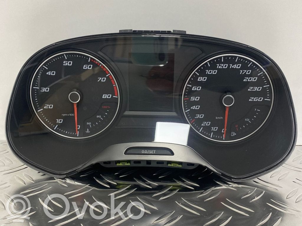 Seat Leon (5F) Vitezometru (grup de instrumente) 