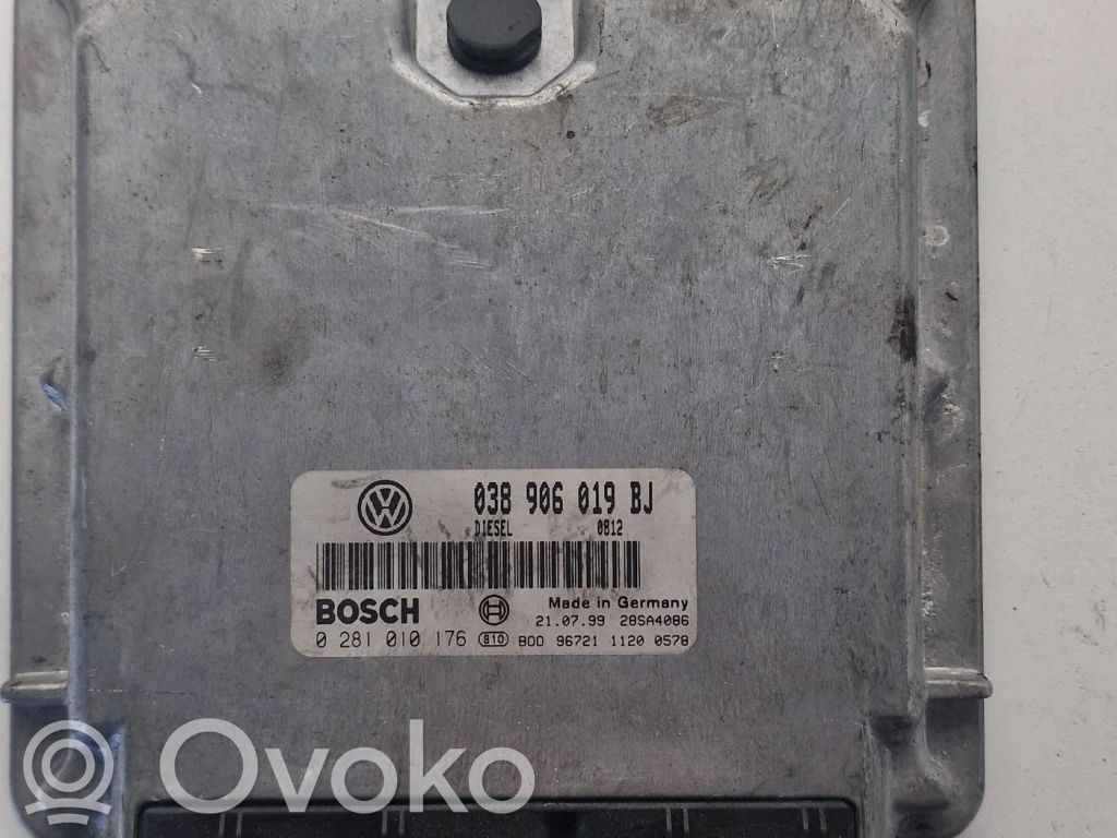 Engine control unit/module   038906019BJ,28SA4086,0281010176