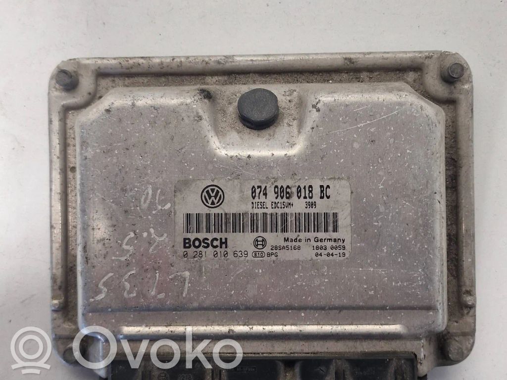 Volkswagen II LT Engine control unit/module 