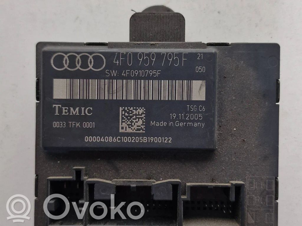 Door control unit/module   4F0959795F,4F0910795F