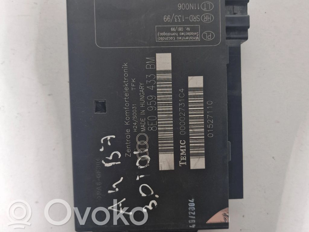 Audi A4 S4 B7 8E 8H Module confort 