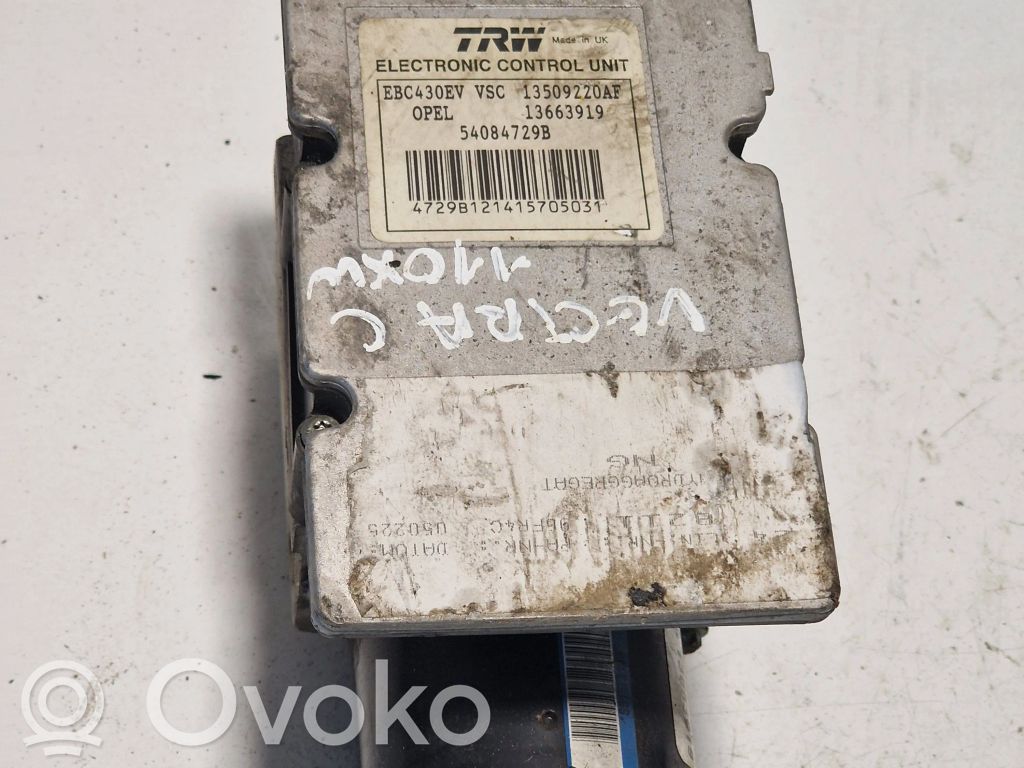 Opel Vectra C Bomba de ABS 