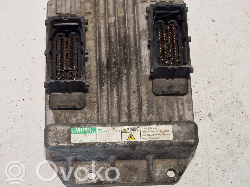 Engine control unit/module   8980215710,98021571,1125000220,8980215710