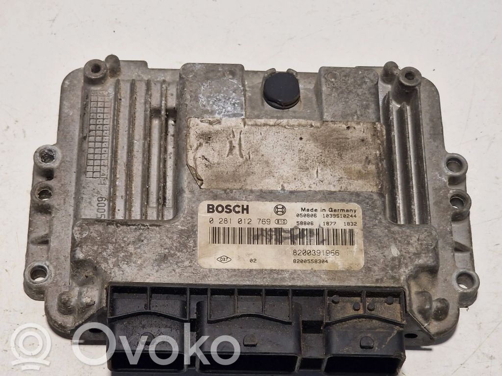 Renault Scenic II -  Grand scenic II Sterownik / Moduł ECU 