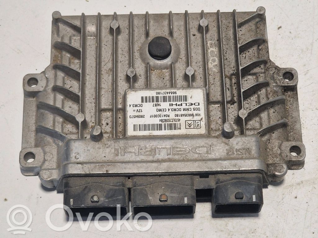 Engine control unit/module   9664437180,R0413C001F,9663548180,4577GC70390384