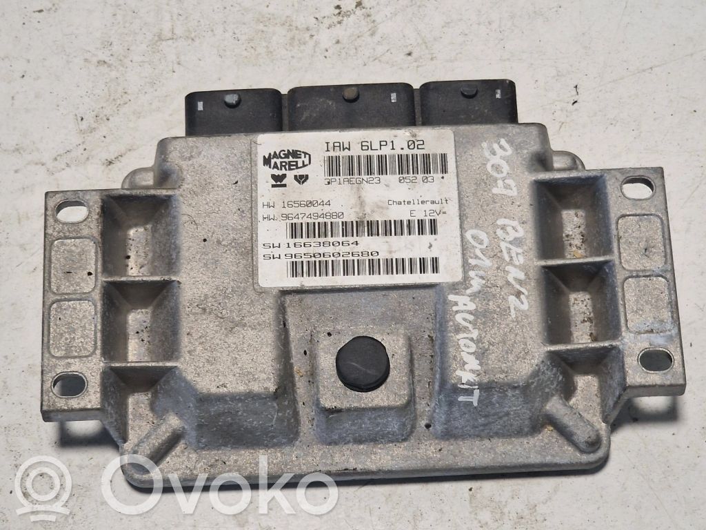Peugeot 307 Engine control unit/module 