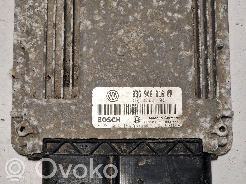 Volkswagen Caddy Engine control unit/module 