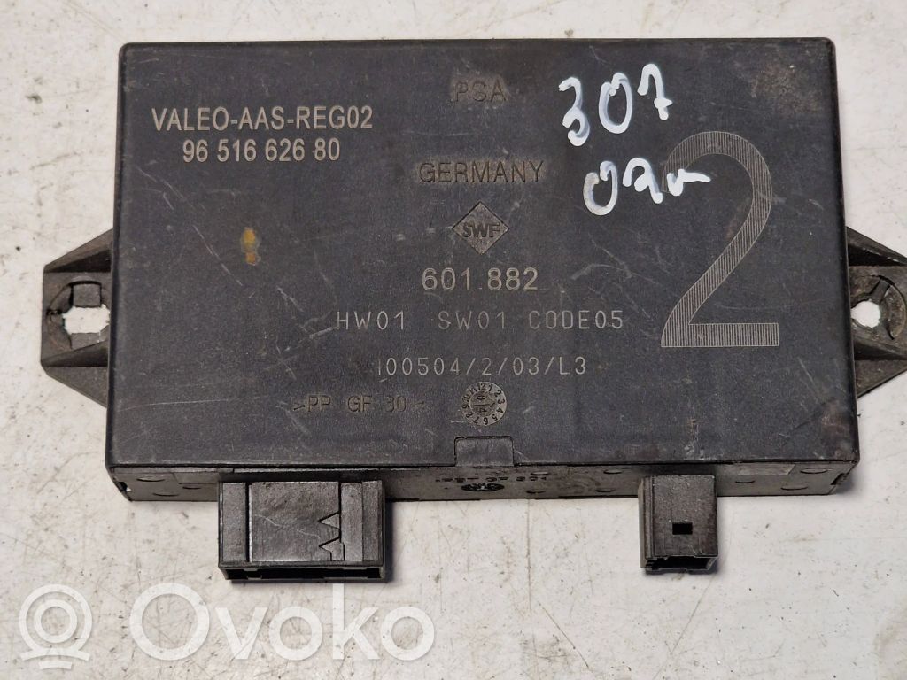 Peugeot 307 Unidad de control/módulo PDC de aparcamiento 