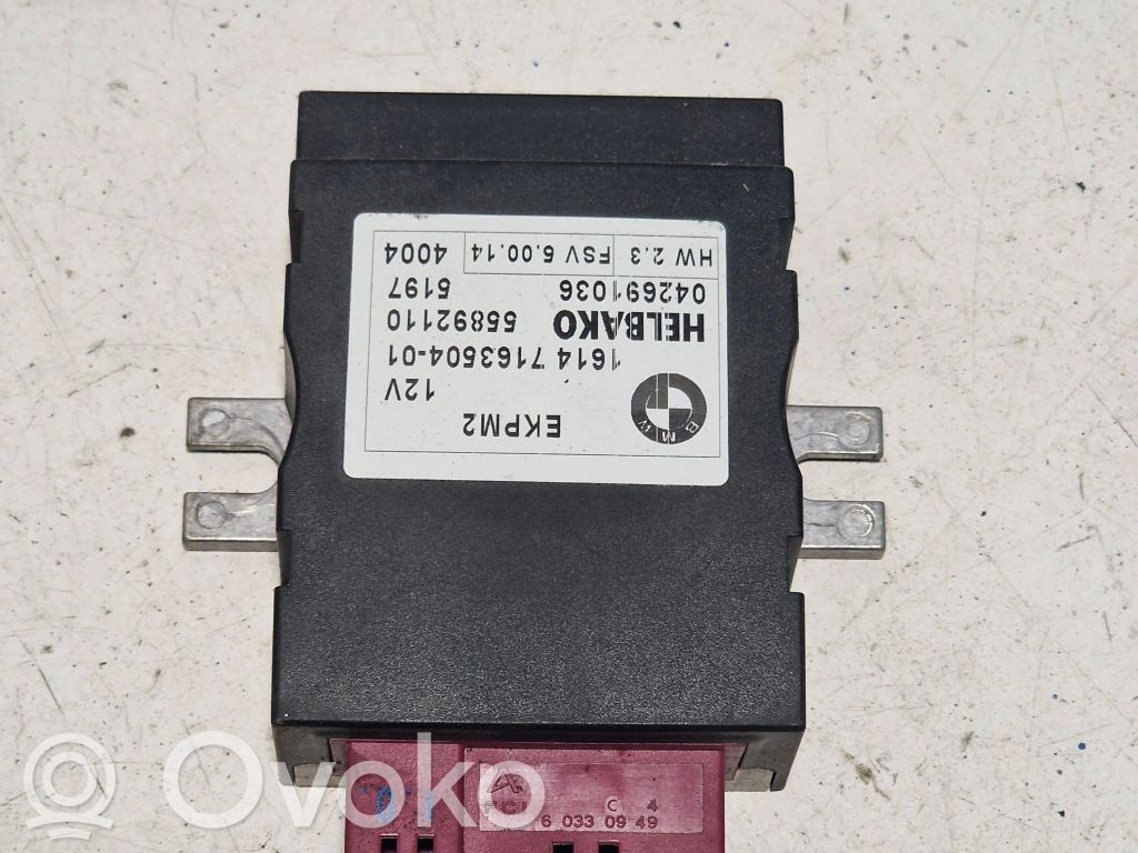 Unité de commande / module de pompe à carburant   7163504,042691036,55892110