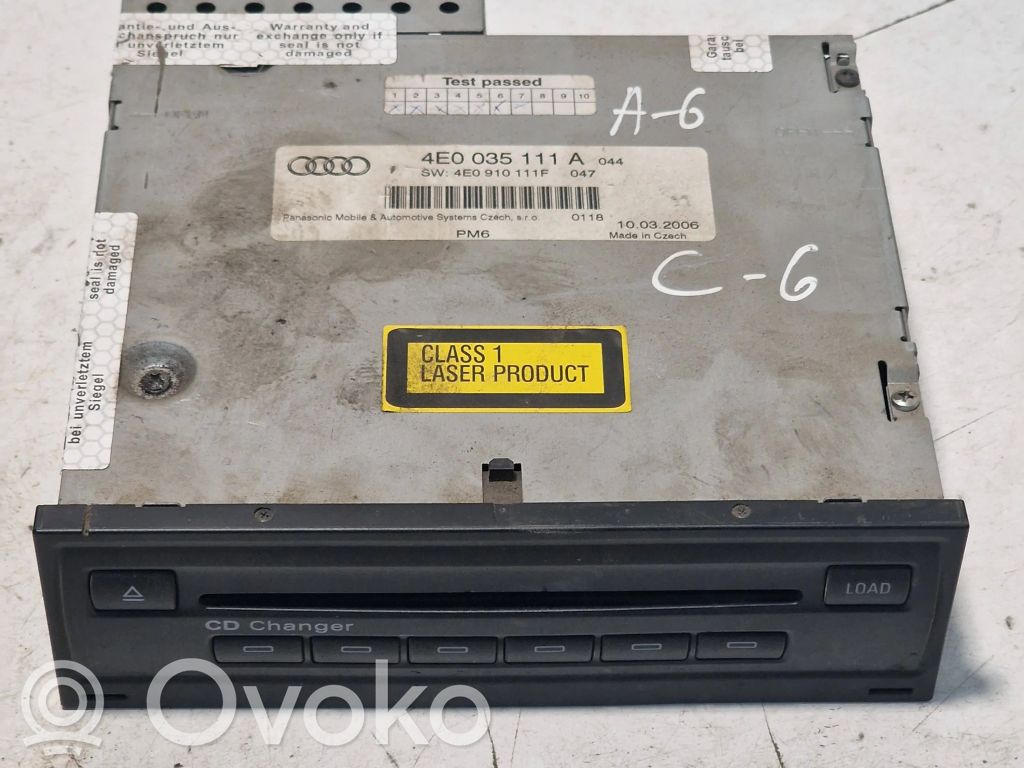 CD/DVD-vaihdin   4E0035111A,SX047,CXCA1274G,5ZBF807688