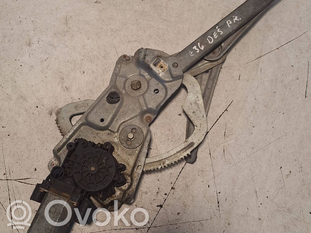 BMW 3 E36 Front door window regulator with motor 