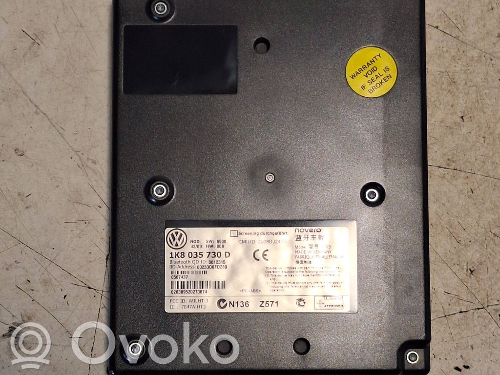 Volkswagen PASSAT B6 Bluetooth modulis 