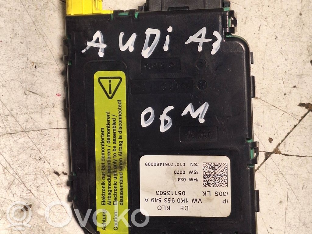 Steering angle sensor   1K0953549A,05113503,01017051460009