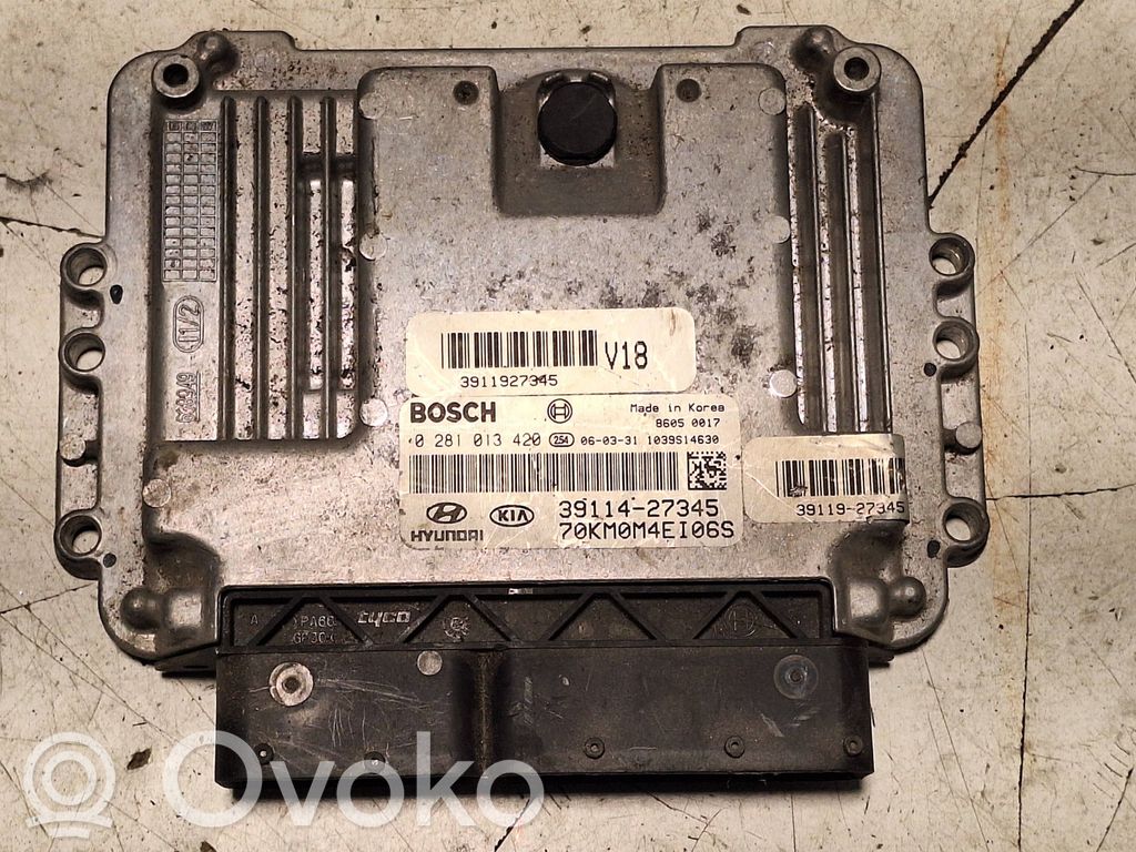 Engine control unit/module   3911927345,0281013420,3911427345