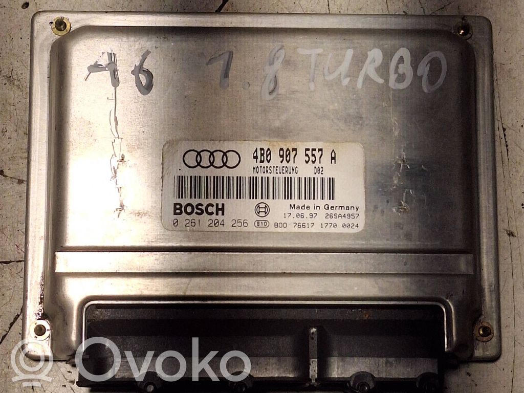 Engine control unit/module   4B0907557A,26SA4957,0261204256