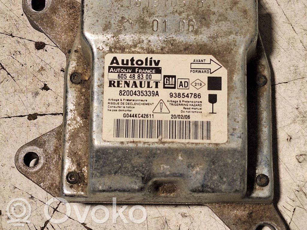Opel Vivaro Unitate/modul de comandă airbaguri 
