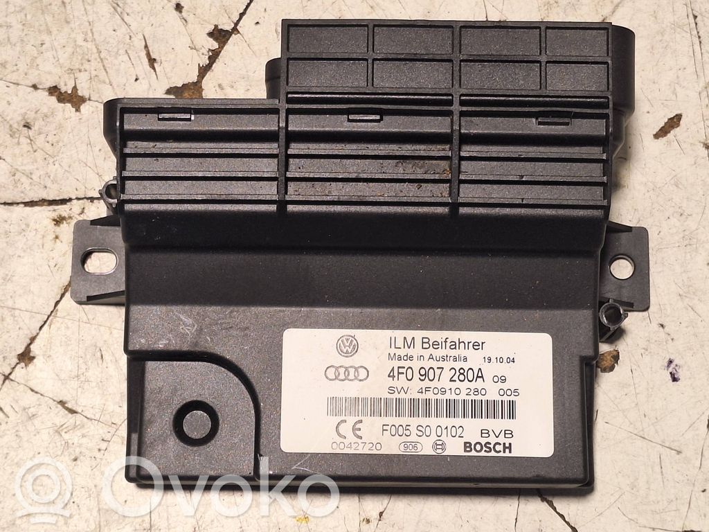 Autres unités de commande / modules   4F0907280A,F005S00102,4F0910280