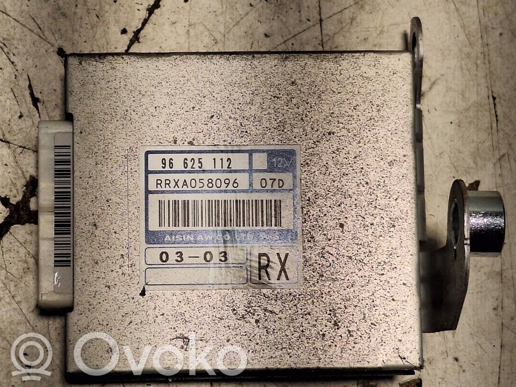 Sterownik / Moduł skrzyni biegów   96625112,0303,RRXA058096