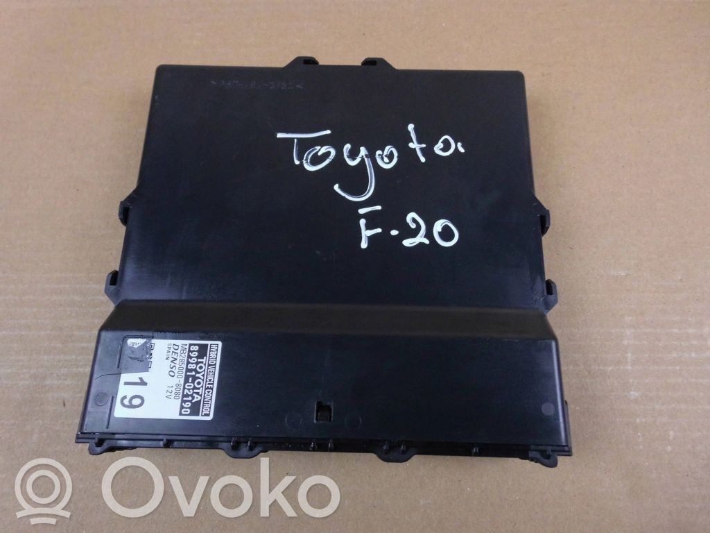 Toyota Corolla E210 E21 Other control units/modules 