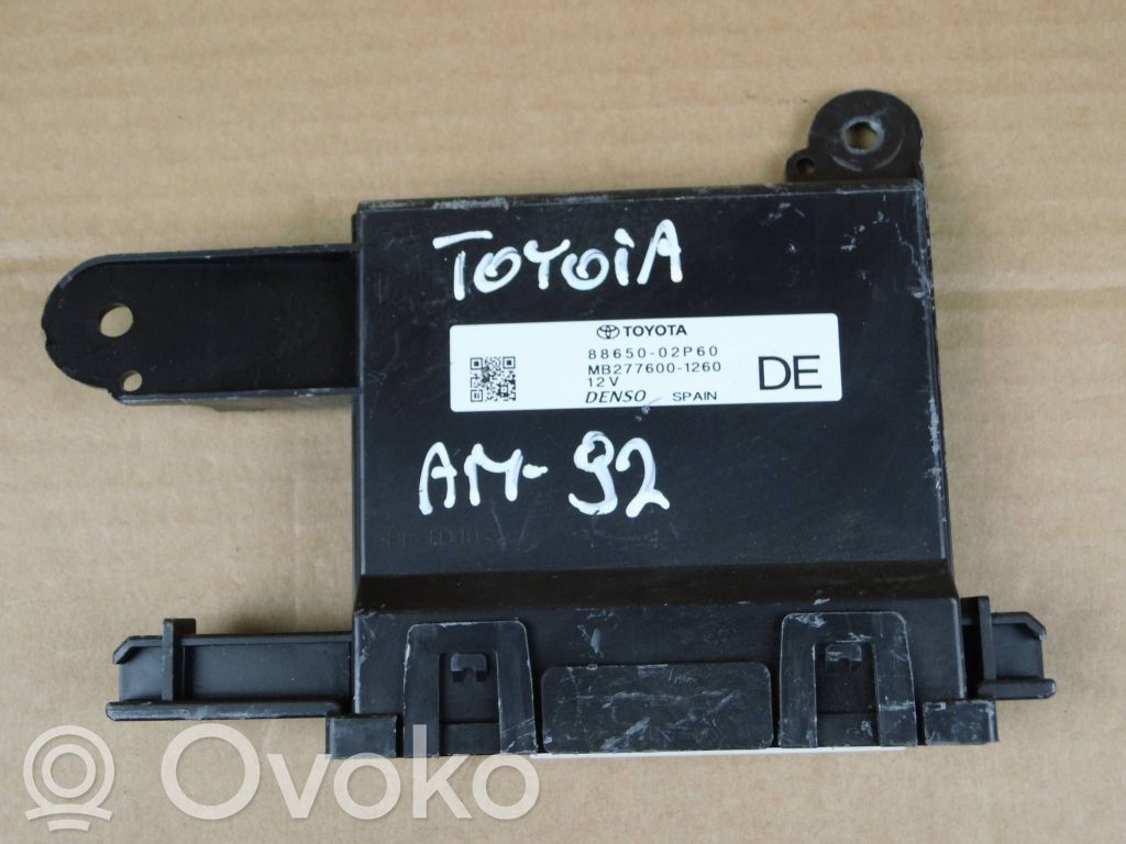 Toyota Corolla E210 E21 Gaisa kondicioniera vadības bloka modulis 
