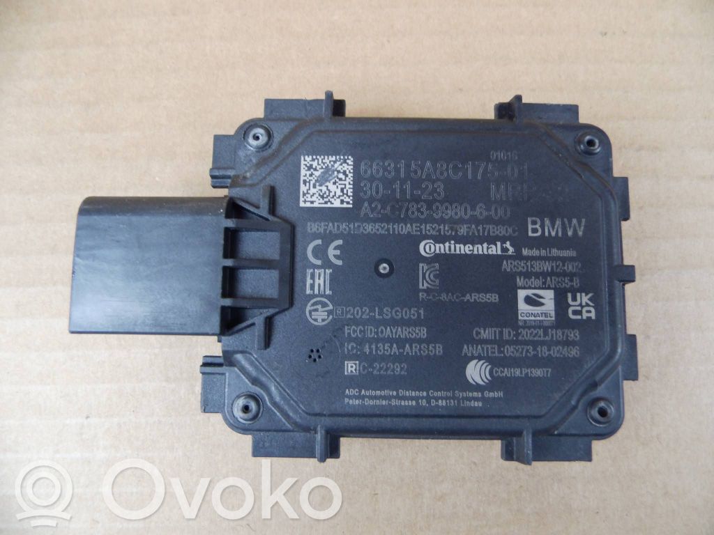 Sensor de radar Distronic   5A8C175,66315A8C175,66315A8C17501