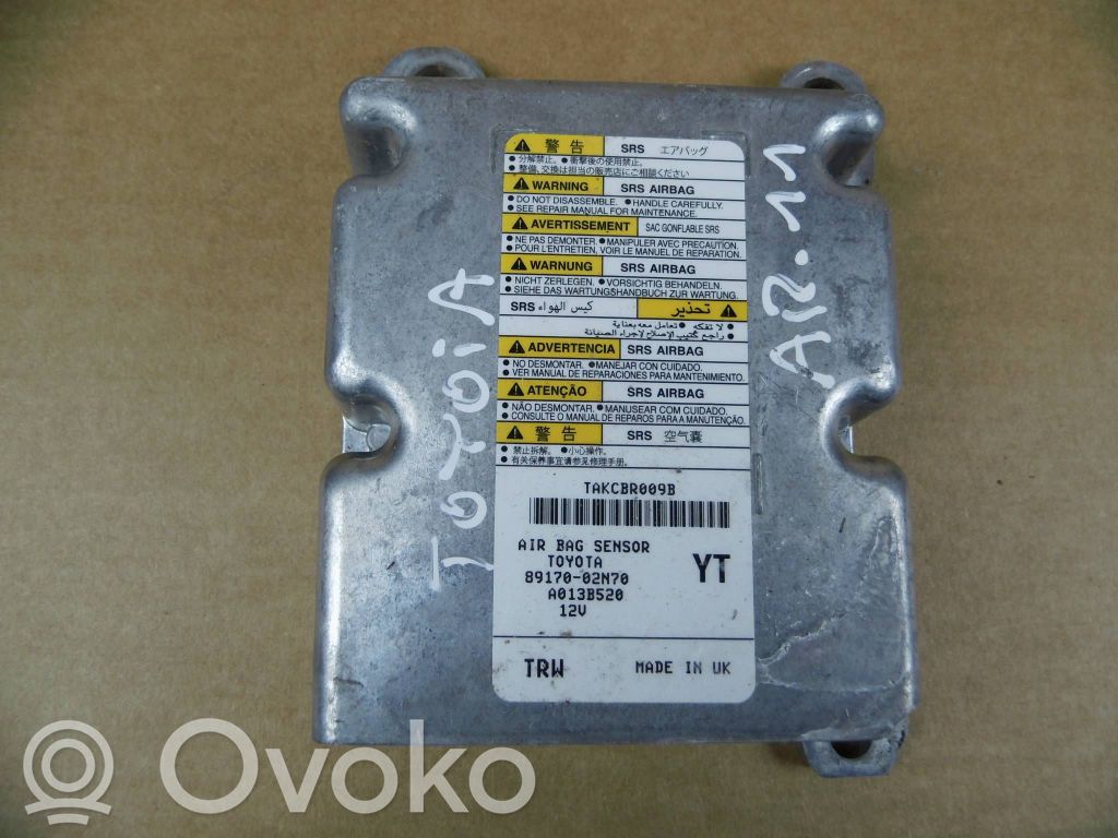 Toyota Corolla E210 E21 Airbag control unit/module 