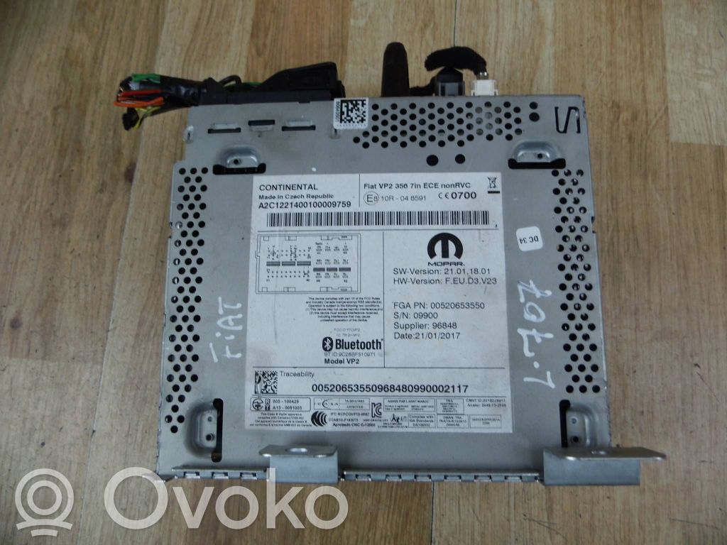 Fiat Tipo Unità principale autoradio/CD/DVD/GPS 