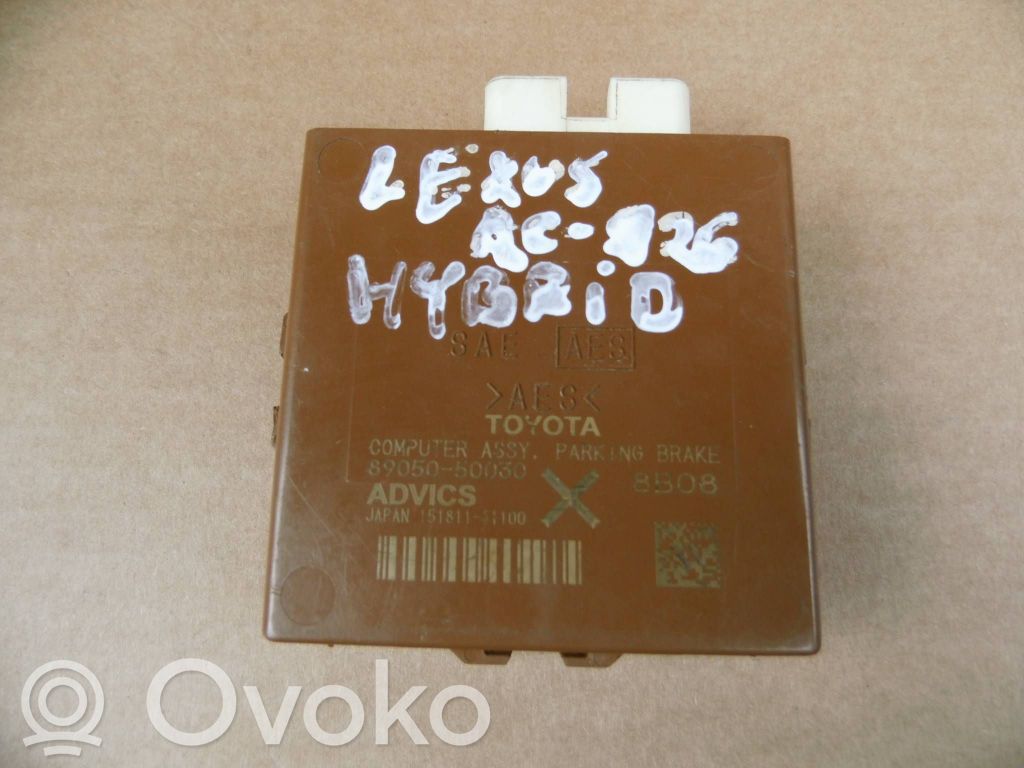 Lexus LS 500 Unitate/modul comandă EMF frână spate 
