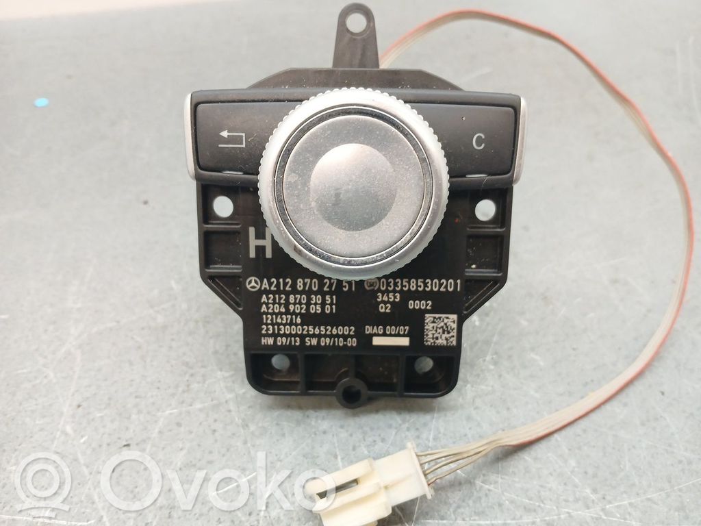Mercedes-Benz E A207 Interruptor de control multifunción 