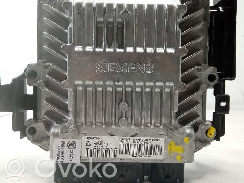 Engine control unit/module   5WS40261BT,SW9660780780,SIEMENS