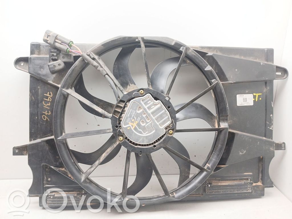 Opel Astra K Ventilatore di raffreddamento elettrico del radiatore 