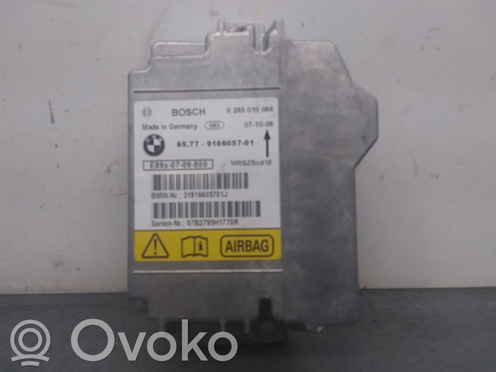 Unidad de control/módulo del Airbag   0285010066