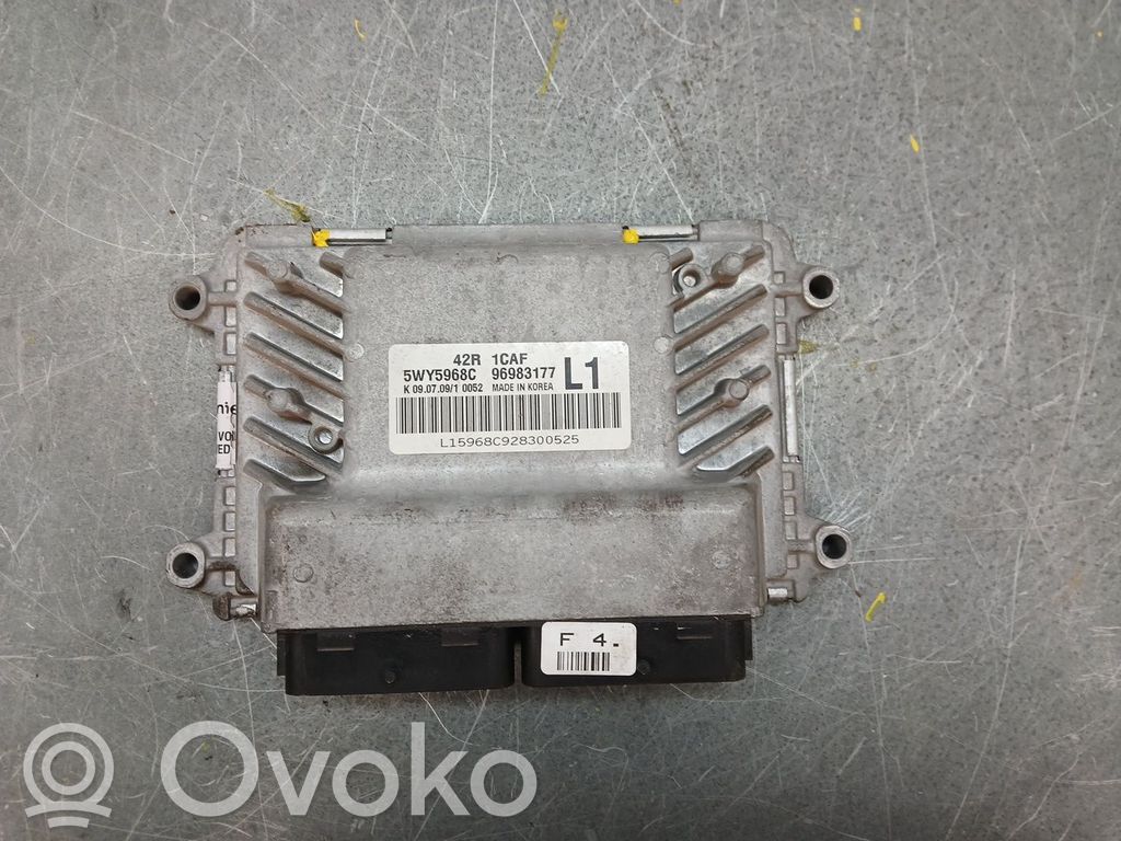 Chevrolet Aveo Unitate/modul de control motor 