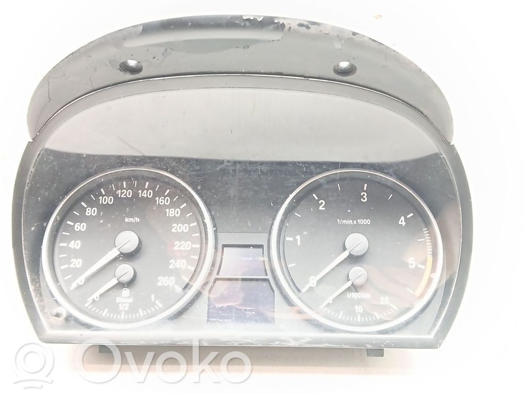 BMW 3 E90 E91 Speedometer (instrument cluster) 