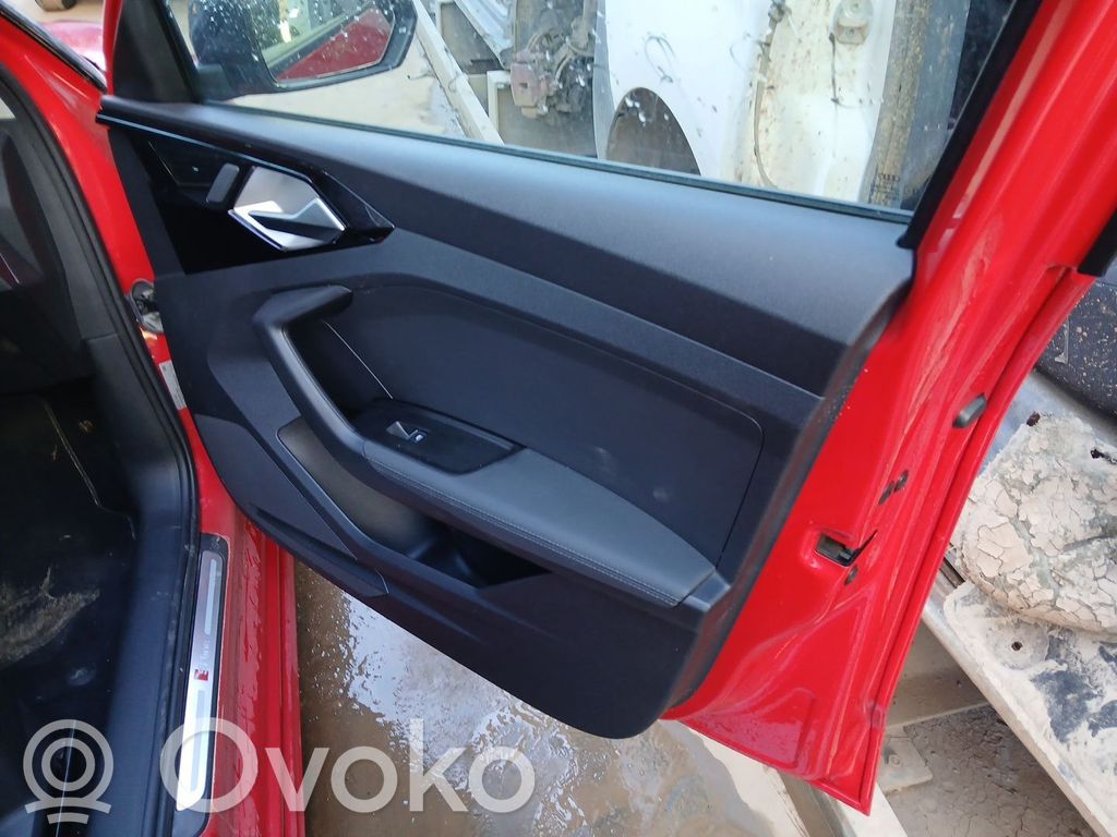 Front door card panel trim
