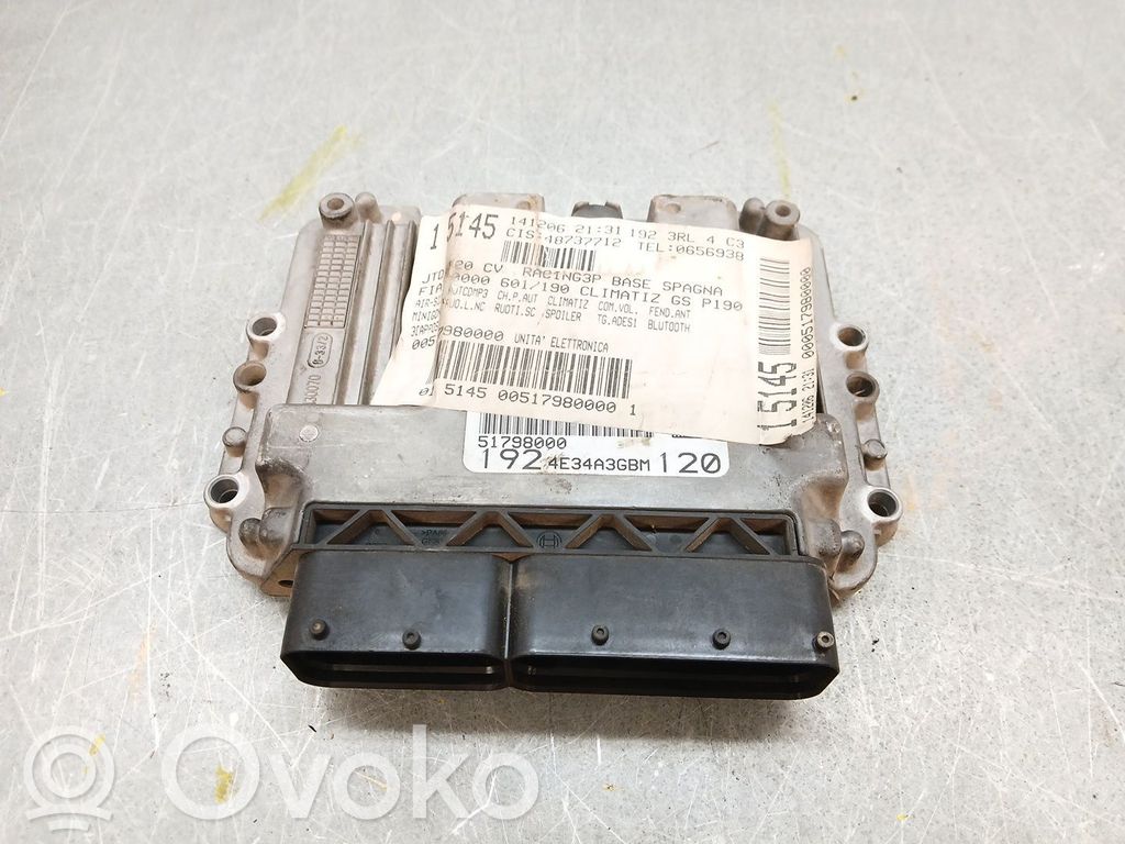 Fiat Stilo Engine control unit/module 