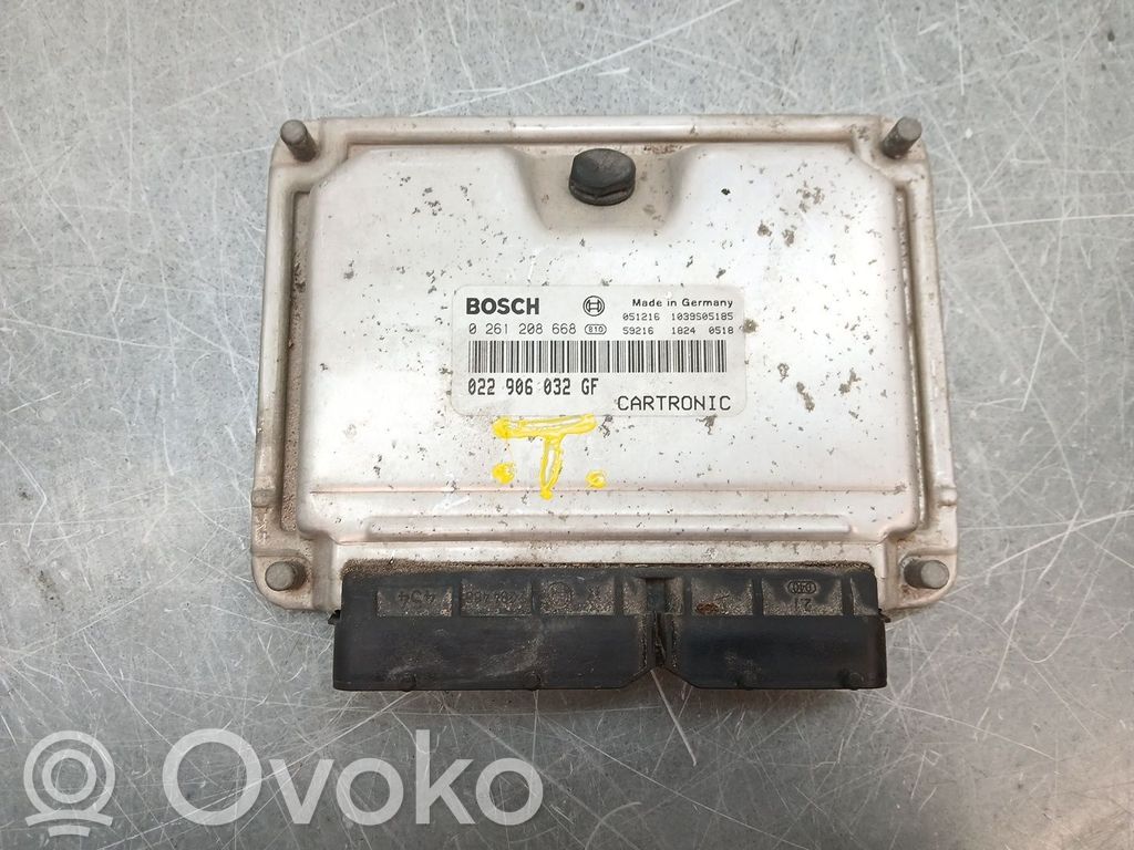 Engine control unit/module   0261208668,022906632GF