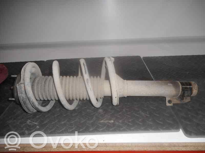 Front shock absorber with coil spring