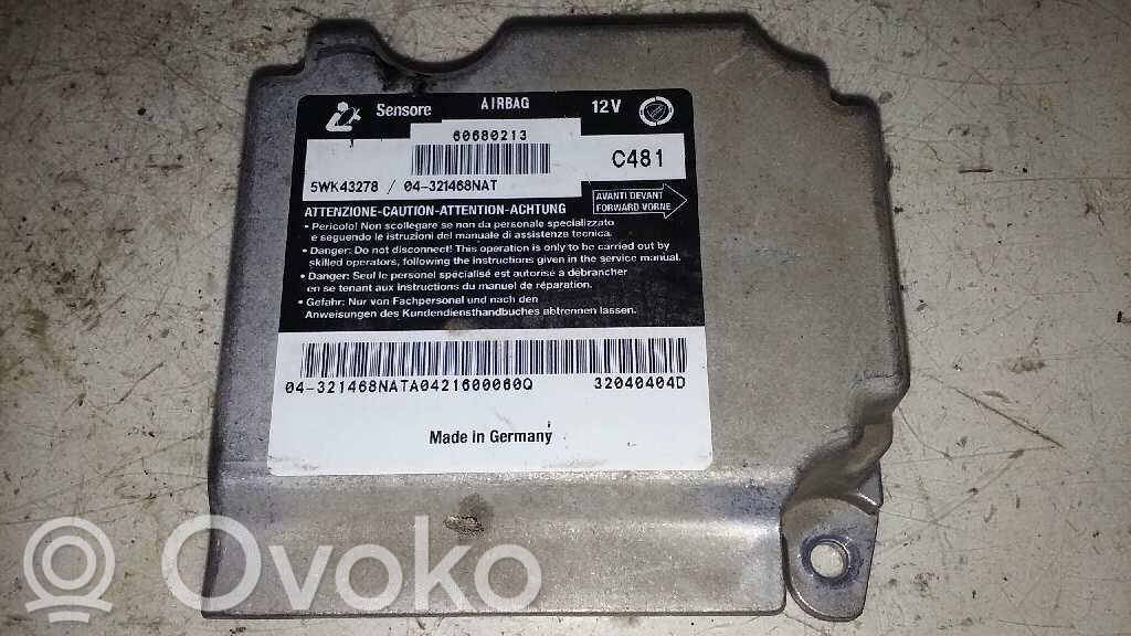 Alfa Romeo 156 Airbag control unit/module 