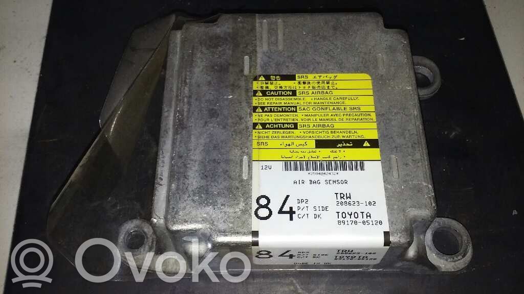 Toyota Avensis T250 Airbag control unit/module 