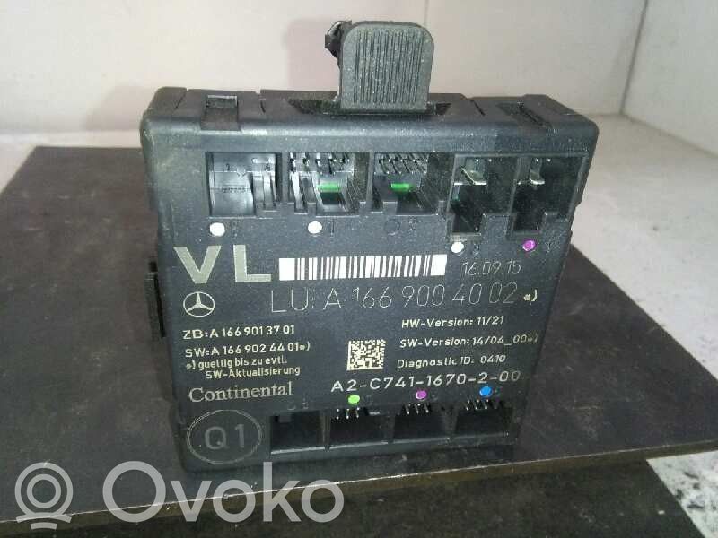 Mercedes-Benz GLA W156 X156 Comfort/convenience module 