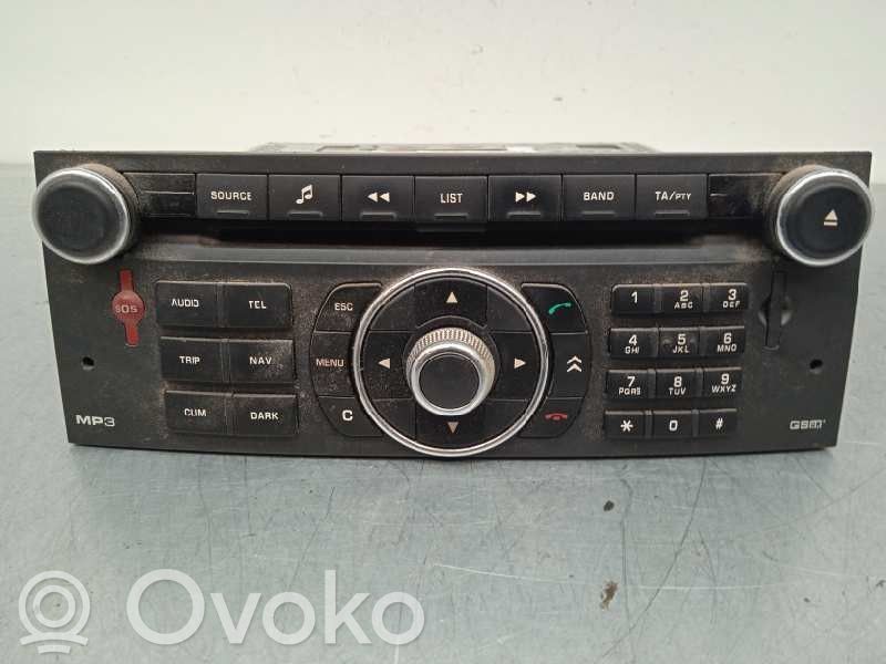 Citroen C6 Panel / Radioodtwarzacz CD/DVD/GPS 
