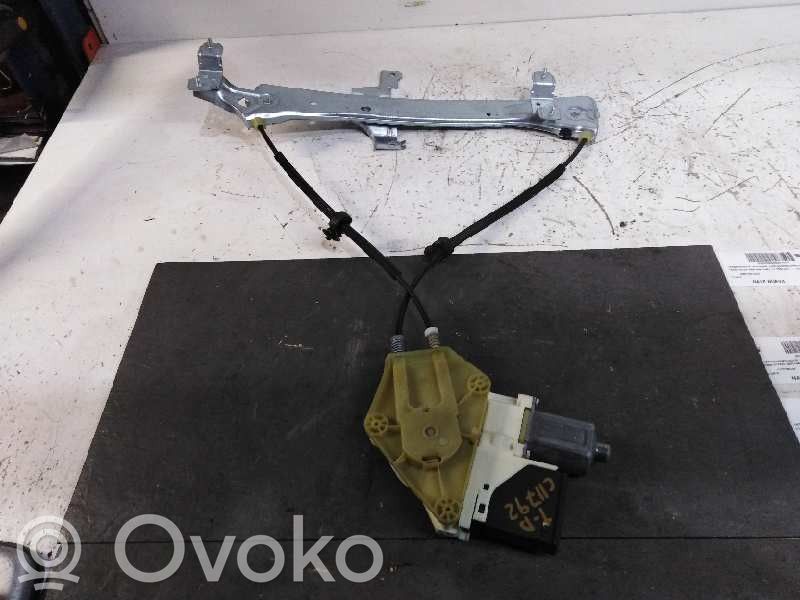 Renault Megane III Rear door window regulator with motor 