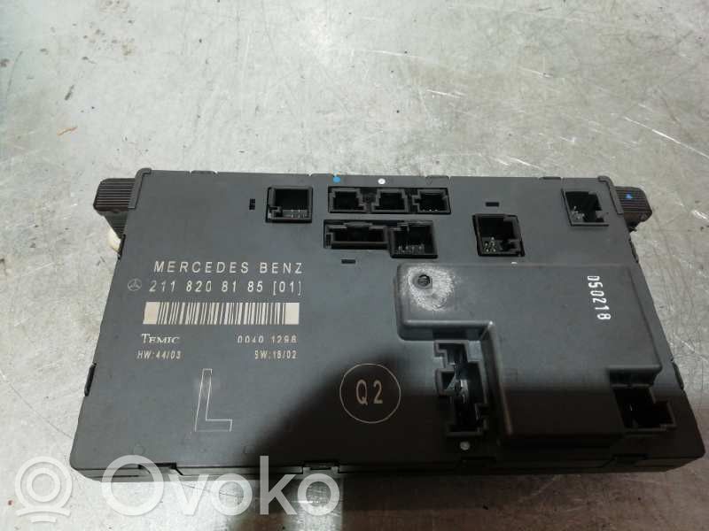 Mercedes-Benz E W211 Unidad de control/módulo del motor 