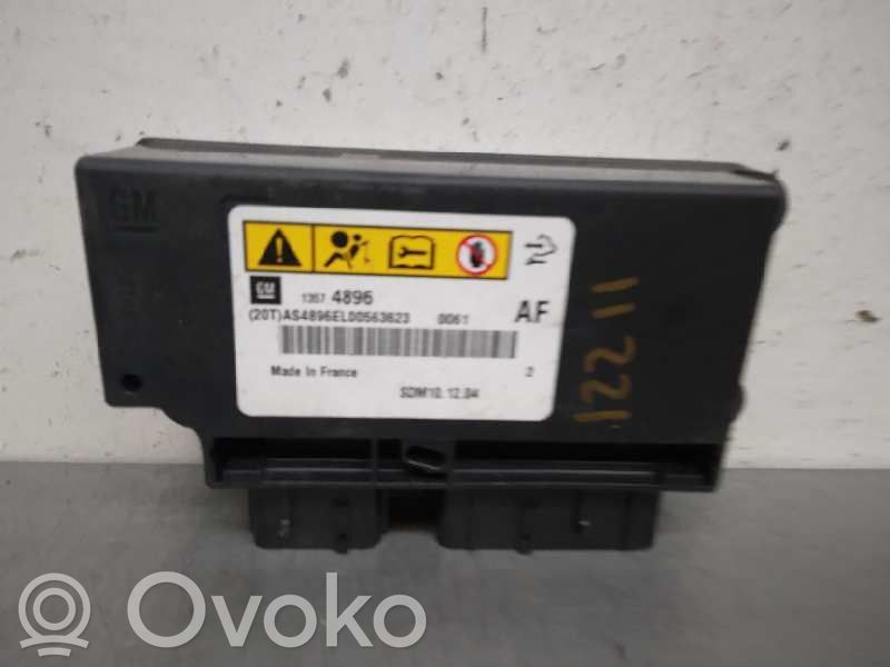 Unidad de control/módulo del Airbag   13574896