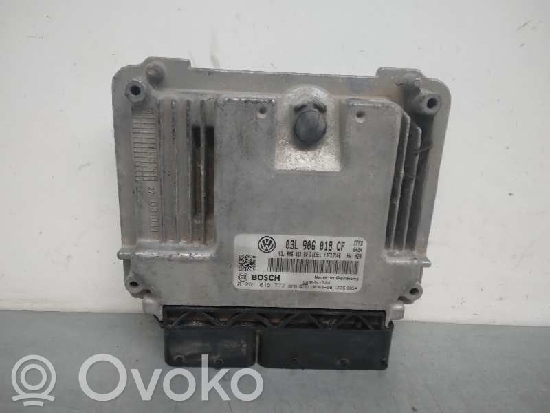 Engine control unit/module   03L906018CF,0281016772
