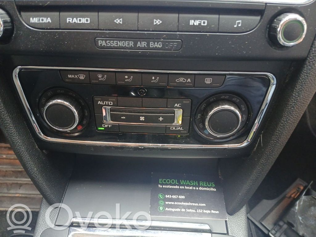 Skoda Superb B6 (3T) Centralina del climatizzatore 