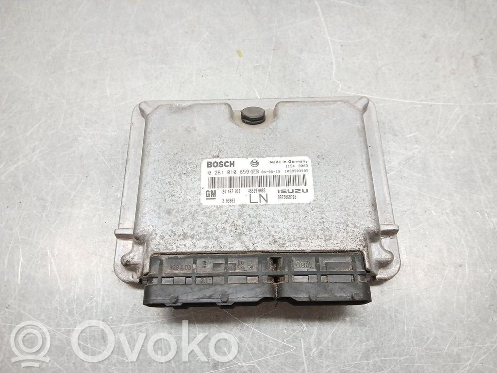 Opel Astra G Centralina/modulo del motore
